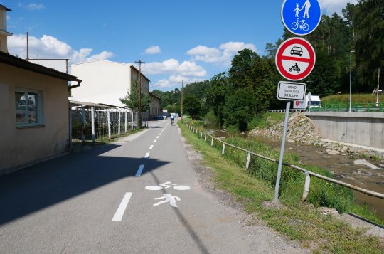 Město plánuje prodloužit cyklostezku