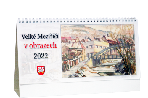 Stolní kalendář města na rok 2022 je v prodeji