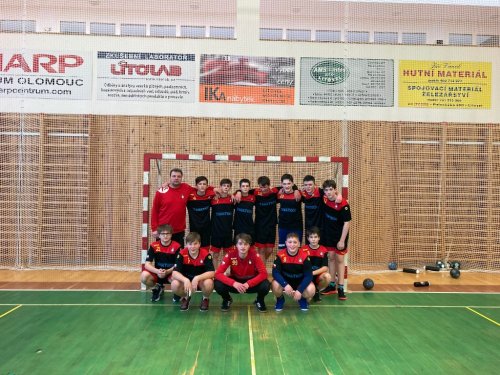 Starší žáci zvítězili na turnaji v Litovli