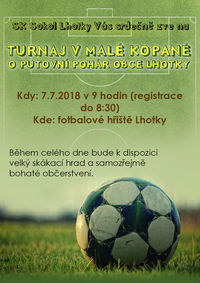 Plakát na_fotbalový_turnaj