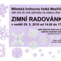 Zimní radovánky v knihovně