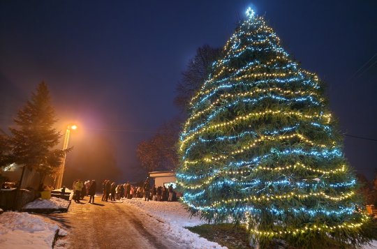 Nejen město, ale i vesnice se rozsvítily