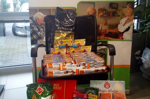 Domov pro seniory děkuje místní farnosti