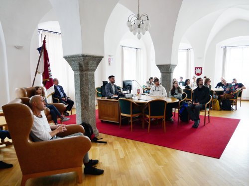 Do Meziříčí zavítali studenti architektury. Sbírali podklady pro semestrální práci