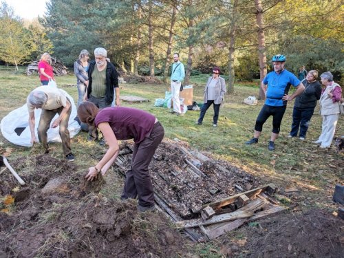 Na zahradě třebíčských Chaloupek vznikla německá kopa
