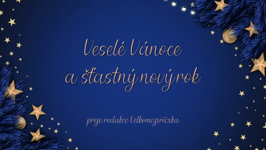 Redakce Velkomeziříčska přeje veselé Vánoce