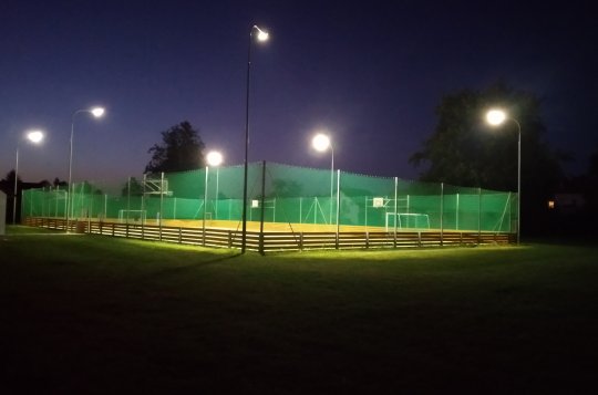 Nové víceúčelové hřiště v Křižanově využívá i veřejnost