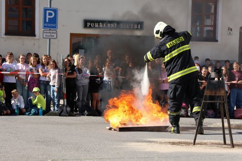 Poděkování hasičům za záchranu života