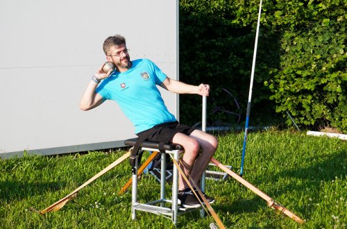 Nechci být tím, kdo jen sedí zavřený doma, proto jsem se nevzdal sportu