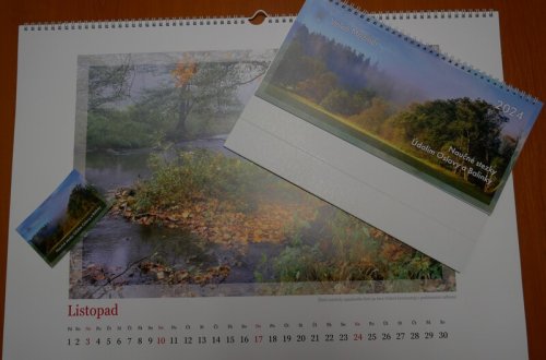 Informační centrum nabízí kalendáře na rok 2024