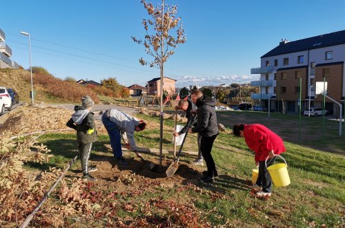 Spolupráce města a občanů vedla ke zbudování nové odpočinkové i sportovní plochy na Hliništích