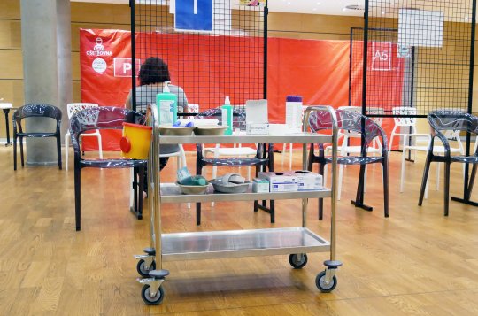 Očkovat bez registrace se bude v Jupiter clubu