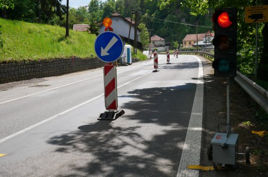 Část ulice Vrchovecká bude průjezdná kyvadlově