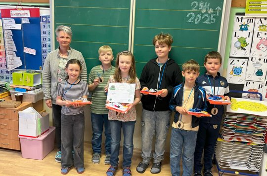 Skvělý úspěch třeťáků ZŠ Lhotky v soutěži Zlatý list!