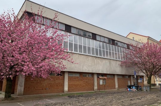 Práce v tělocvičně začaly