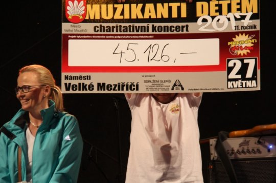 Muzikanti dětem a Aliterra děkují za podporu