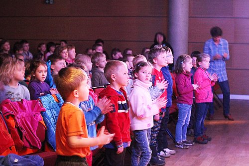 Za školáky přiletěli Marťánci