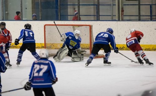 Mladší a starší žáci HHK deklasovali Pelhřimov