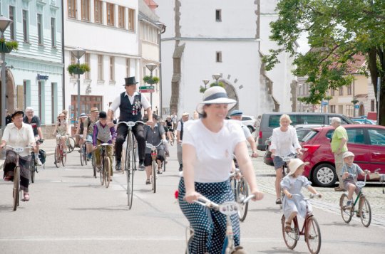 Osmý ročník historických bicyklů je tady