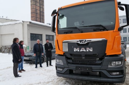 Nový MAN bude jezdit do spalovny