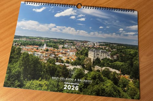Kalendáře města jsou v prodeji