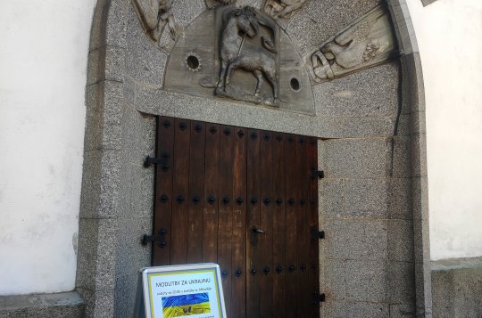 Charita pořádá ve farním sále sbírku pro Ukrajinu