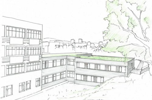 V areálu novoměstské nemocnice vyrostl nový pavilon pro dětské pacienty