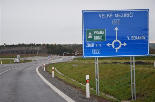 Od dnešního dne se můžete projet po obchvatu Velkého Beranova