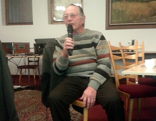 Na přednášce o Františku Vackovi se umělec z Vysočiny osobně představil