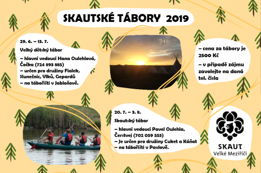 Skauti nabízejí na léto tábory