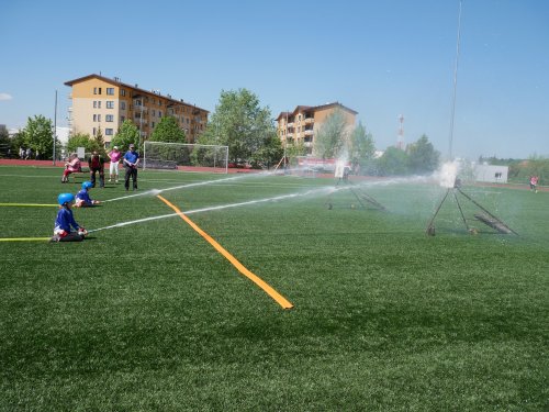 Mladí hasiči soutěžili v požárním útoku