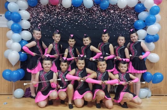 Mažoretky ROSES sbíraly v Pelhřimově zkušenosti