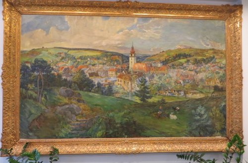 Panorama města od malířky Vorlové se vrátí zpět