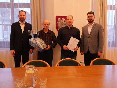 Střídání na postu velitele u hasičů