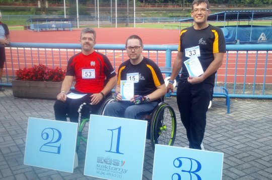 Radek Coufal se zúčastnil atletických závodů v Bílině