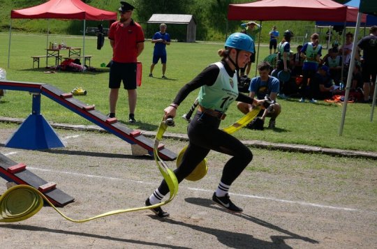 Hasiči Michal a Marika bojovali v krajském kole