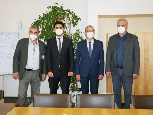 Město poděkovalo Fakultní nemocnici Brno za provoz očkovacího místa