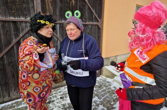 Maškary vyměřovaly vysokorychlostní trať