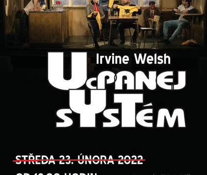 Středeční představení Ucpanej systém se neodehraje