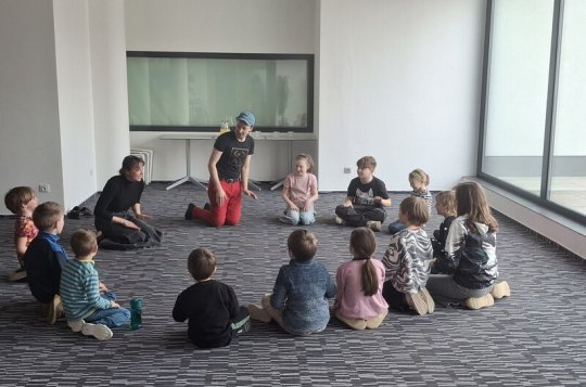 Děti se učily skládat písničky