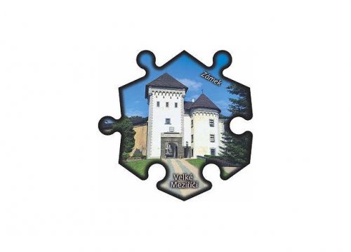 Informační centrum nabízí magnetky do hry Sestav si svůj svět