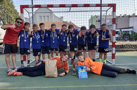 Trenér zhodnotil sezonu mladších žáků házené