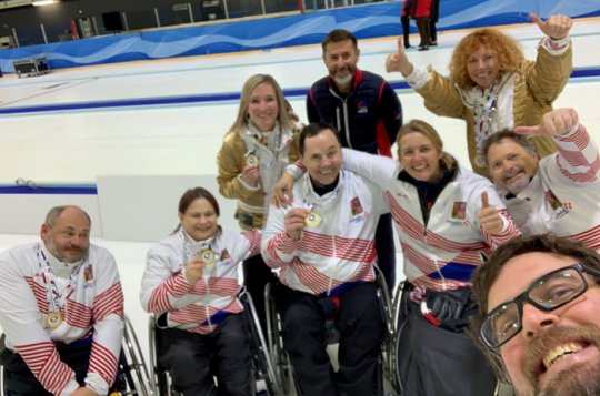 Curling vozíčkářů HSCVM může slavit