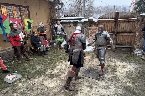 Na katovně opět řinčely meče