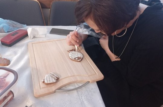 Rozsvícení stromku předcházela výstava