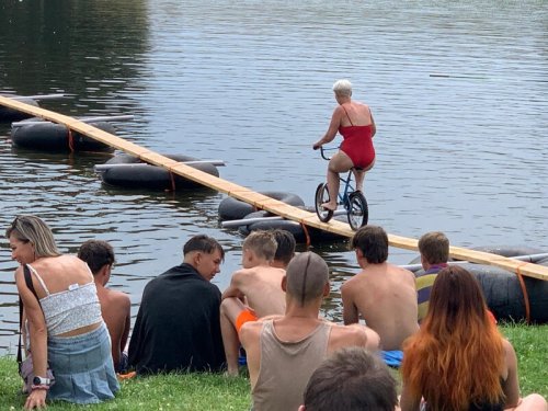 Měřínská lávka bavila po celý den