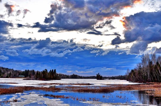 Půda na Vysočině je nyní plně nasycená vodou