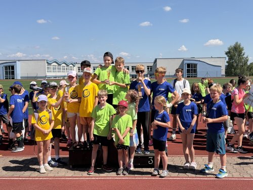 Mladí sportovci poměřili síly na olympiádě základních škol