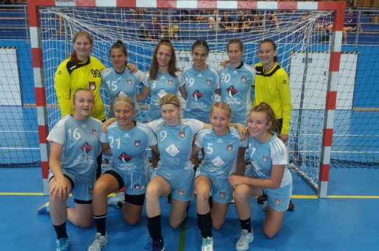 Mladší dorostenky se drží na vítězné vlně