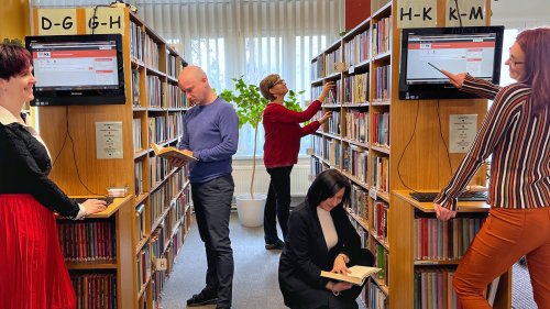 Děje se v knihovně. Tentokrát na téma to jsme my